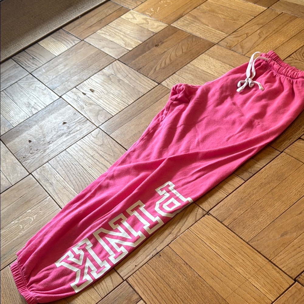Y2K PINK Victoria's Secret Pink Jogger Sweatpants